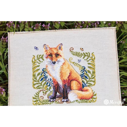 Merejka® The Fox Counted Cross Stitch Kit